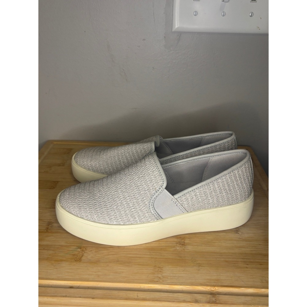 Frye and Co Talon Womens Grey Woven Slip On Platform Sneaker FO-S2400009-006-115